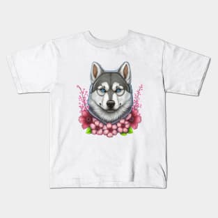 alaskan malamute lover Kids T-Shirt